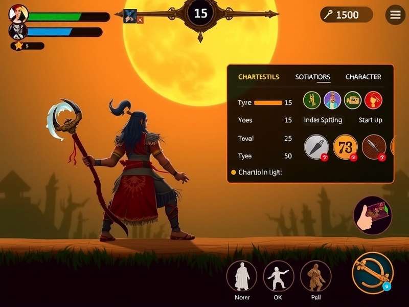 Yogi Warrior Dark Balance gameplay screenshot